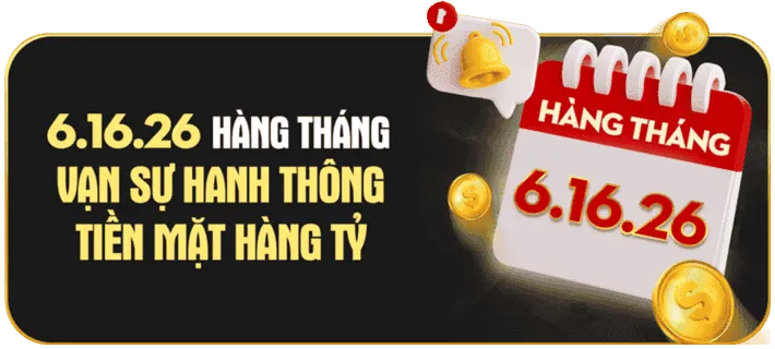Thưởng chào mừng 100% khi nạp lần đầu